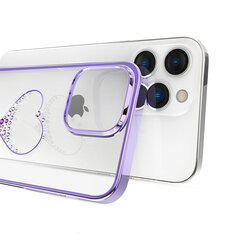 Kingxbar Wish skirtas iPhone 14 Pro Max, violetinis kaina ir informacija | Telefono dėklai | pigu.lt