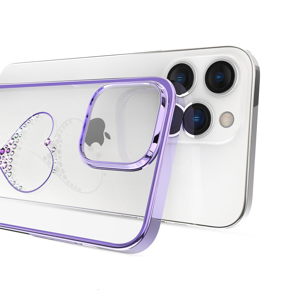 Kingxbar Wish skirtas iPhone 14 Pro Max, violetinis цена и информация | Telefono dėklai | pigu.lt