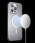 Kingxbar PQY Go Out skirtas iPhone 14 Plus MagSafe, sidabrinis цена и информация | Telefono dėklai | pigu.lt
