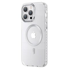 Kingxbar PQY Ice Crystal skirtas iPhone 14 MagSafe, sidabrinis kaina ir informacija | Telefono dėklai | pigu.lt