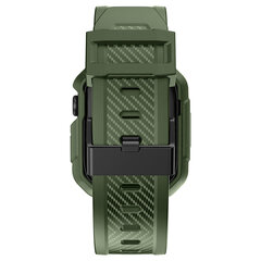 Kingxbar CYF106 2 в 1 для Apple Watch SE, 8, 7, 6, 5, 4, 3, 2, 1 (41, 40, 38 мм), зеленый цвет цена и информация | Аксессуары для смарт-часов и браслетов | pigu.lt