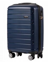 Большой чемодан Wings DQ181-03, L, синий цена и информация | Чемоданы, дорожные сумки  | pigu.lt