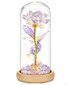 Stiklinė LED rožė stikle цена и информация | Kitos originalios dovanos | pigu.lt