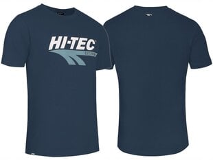 Vyriški marškinėliai, Hi-Tec, Retro, Tamsiai mėlyna/žalia kaina ir informacija | Vyriški marškinėliai | pigu.lt