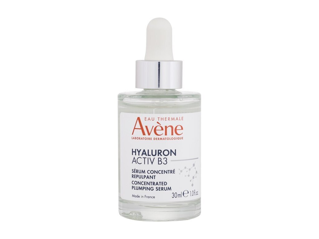 Koncentruotas putlinamasis veido serumas brandžiai odai Hyaluron Active B3 Avene, 30 ml цена и информация | Veido aliejai, serumai | pigu.lt