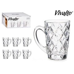 Кружка Mug Arcoroc 6 штук Прозрачный Cтекло (29 cl) цена и информация | Стаканы, фужеры, кувшины | pigu.lt