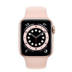 Apple Watch Series 6 40mm Aluminium GPS Gold (обновленный, состояние A) цена и информация | Смарт-часы (smartwatch) | pigu.lt