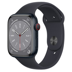 Apple Watch Series 8 45mm Midnight Aluminum (Atnaujinta A) kaina ir informacija | Išmanieji laikrodžiai (smartwatch) | pigu.lt