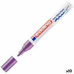 Перманентный маркер Edding 750, фиолетовый, 10 шт. цена и информация | Письменные принадлежности | pigu.lt