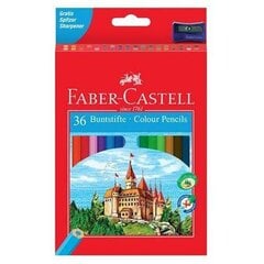 Цветные карандаши Faber-Castell, разноцветные (4 шт.) цена и информация | Принадлежности для рисования, лепки | pigu.lt