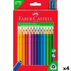 Spalvoti pieštukai Faber Castell, 30 vnt kaina ir informacija | Piešimo, tapybos, lipdymo reikmenys | pigu.lt