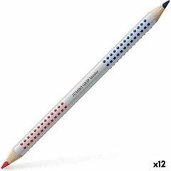 Dvipusiai pieštukai Faber-Castell Jumbo, 12 vnt. kaina ir informacija | Piešimo, tapybos, lipdymo reikmenys | pigu.lt