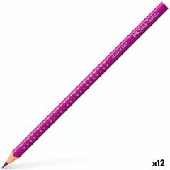 Акварельные цветные карандаши Faber-Castell, багровый красный (12 шт.) цена и информация | Принадлежности для рисования, лепки | pigu.lt