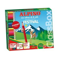 Цветные карандаши Alpino Festival, 288 шт. цена и информация | Принадлежности для рисования, лепки | pigu.lt