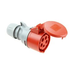 Plug-in base Solera 903152a CETAC С крышкой Красный IP44 16 A 400 V Воздушный цена и информация | Выключатели, розетки | pigu.lt