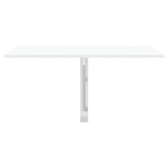 Sulankstomas sieninis staliukas vidaXL, 100x60x56cm, baltas kaina ir informacija | Kavos staliukai | pigu.lt