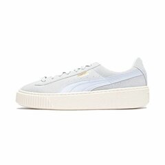 Женские спортивные кроссовки Puma Suede Platform Светло-серый цена и информация | Спортивная обувь, кроссовки для женщин | pigu.lt