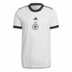 Futbolo marškinėliai Adidas Germany 21/22, balti kaina ir informacija | Futbolo apranga ir kitos prekės | pigu.lt
