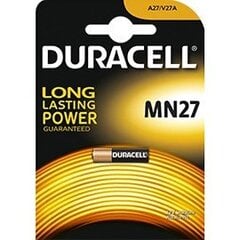 Duracell MN27 (27A) elementas, 1 vnt. kaina ir informacija | Elementai | pigu.lt