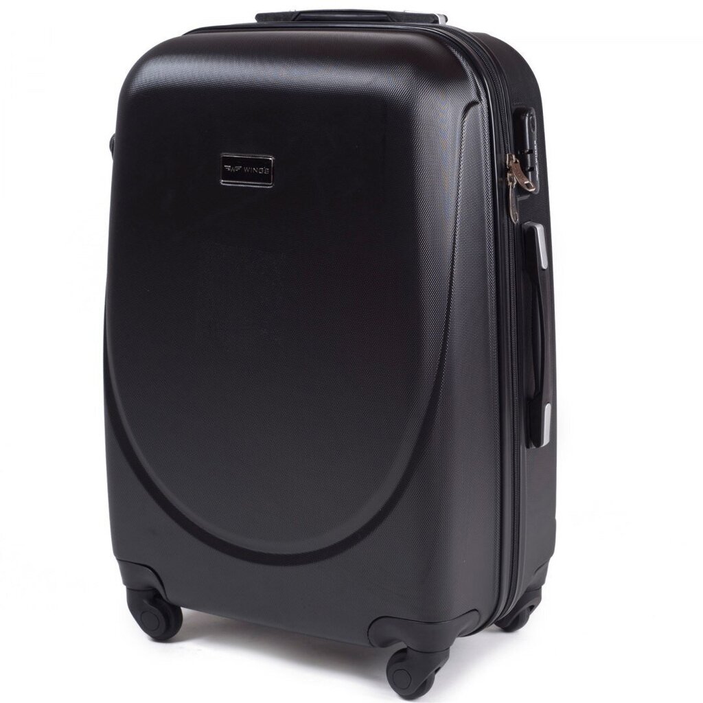 Nedidelis lagaminas Wings K310 S, juodas kaina ir informacija | Lagaminai, kelioniniai krepšiai | pigu.lt
