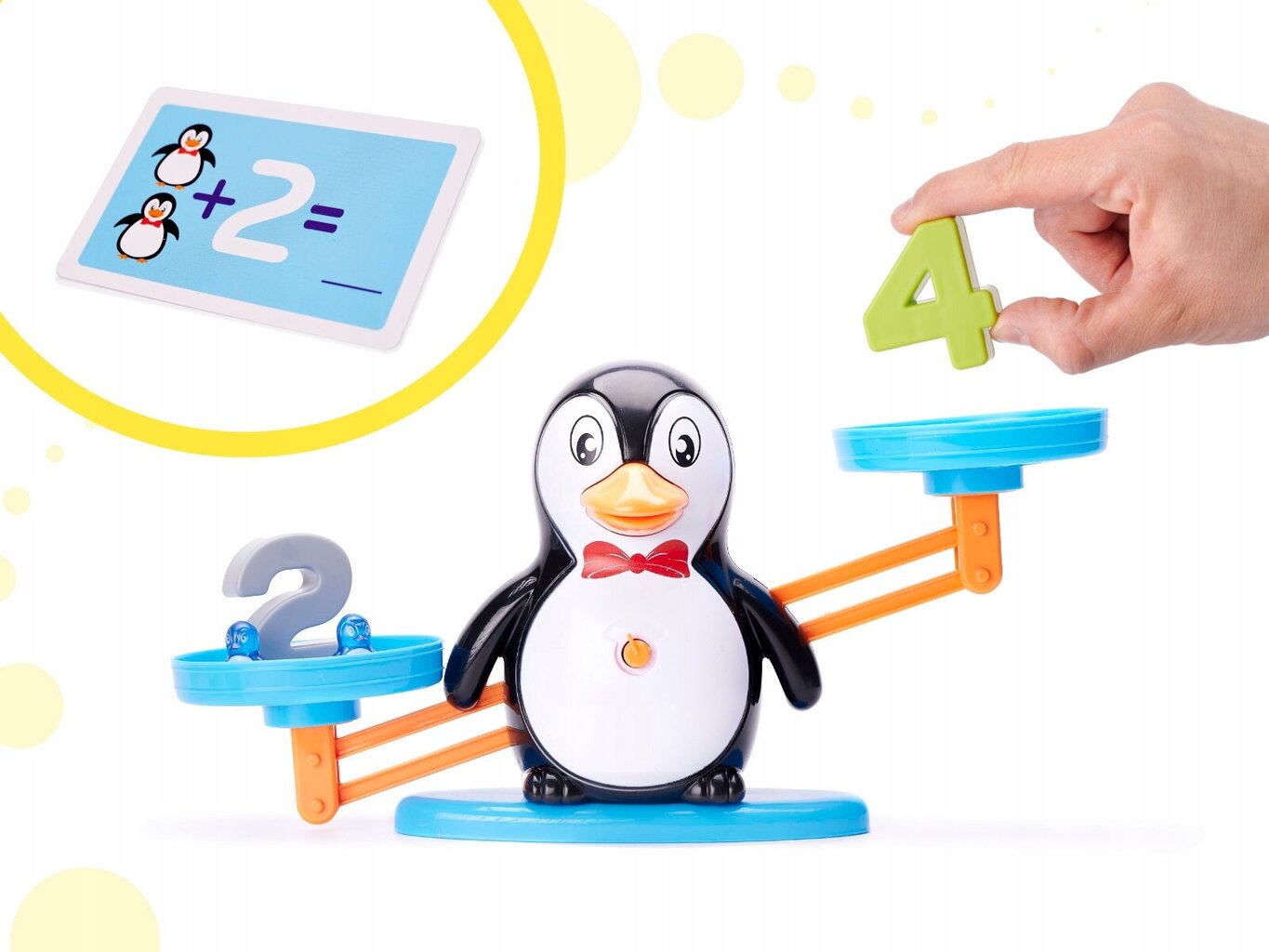 Skaičiavimo žaidimas su pingvinais kaina ir informacija | Stalo žaidimai, galvosūkiai | pigu.lt
