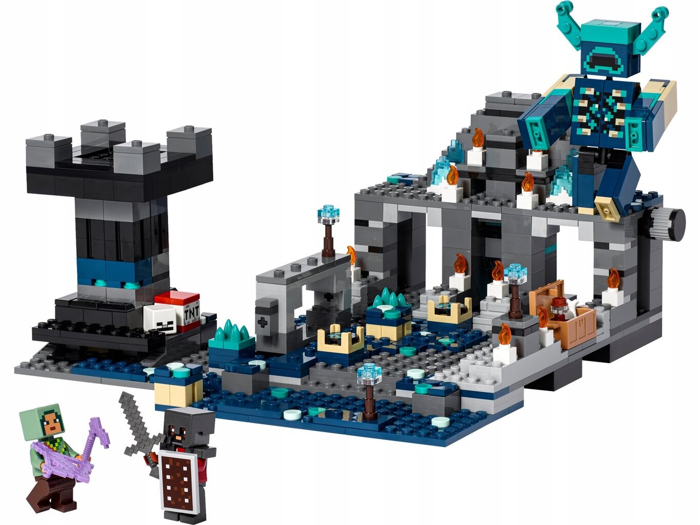 21246 LEGO® Minecraft Mūšis tamsioje gelmėje kaina | pigu.lt