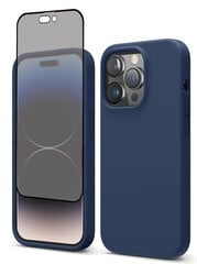 Soudberry Privacy Set skirtas Apple iPhone 14 Pro, mėlynas kaina ir informacija | Telefono dėklai | pigu.lt