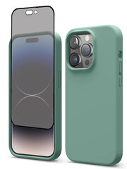 Soudberry Privacy Set skirtas Apple iPhone 14 Pro, žalias kaina ir informacija | Telefono dėklai | pigu.lt