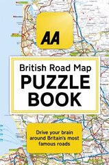 AA British road map puzzle book: these highly-addictive brain games will make you a mapping mastermind kaina ir informacija | Knygos apie sveiką gyvenseną ir mitybą | pigu.lt