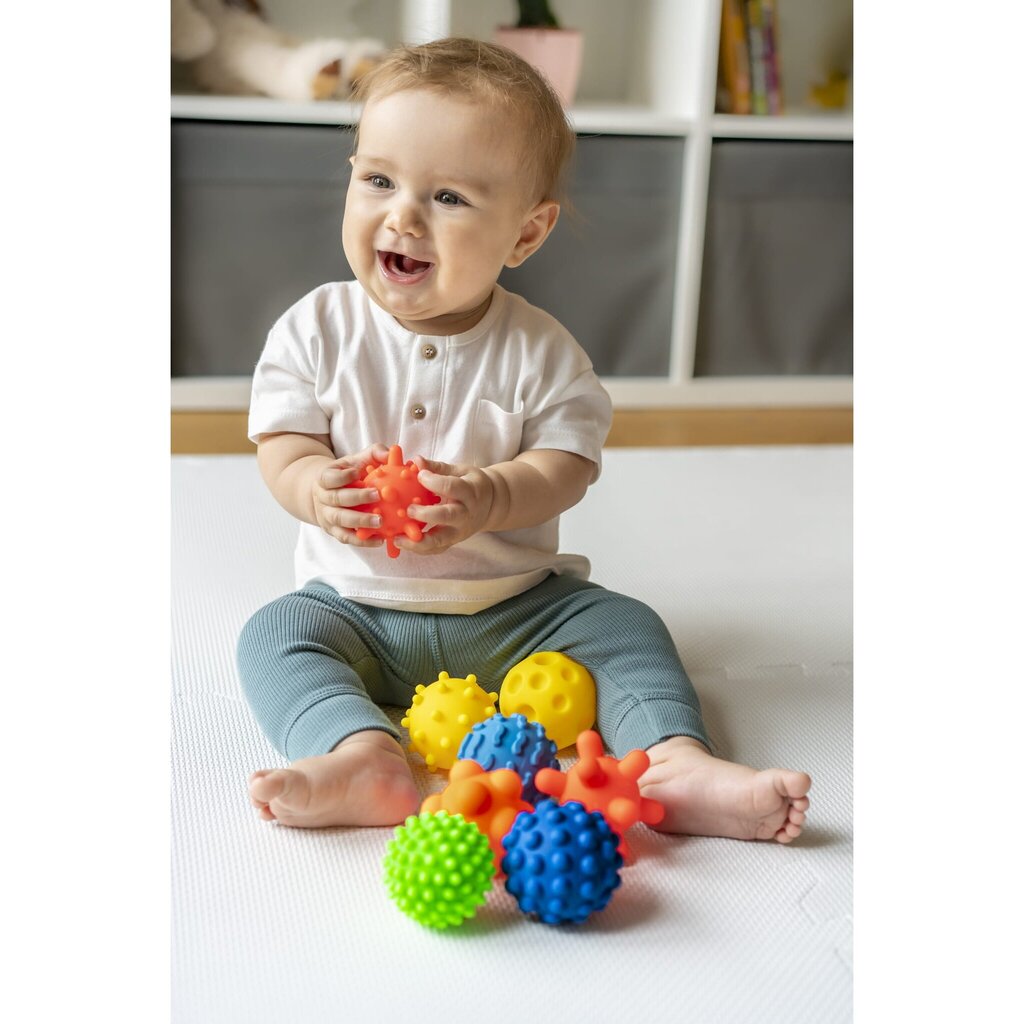 Tullo lavinamieji kamuoliukai be skilutės 8 vnt 419 kaina ir informacija | Žaislai kūdikiams | pigu.lt