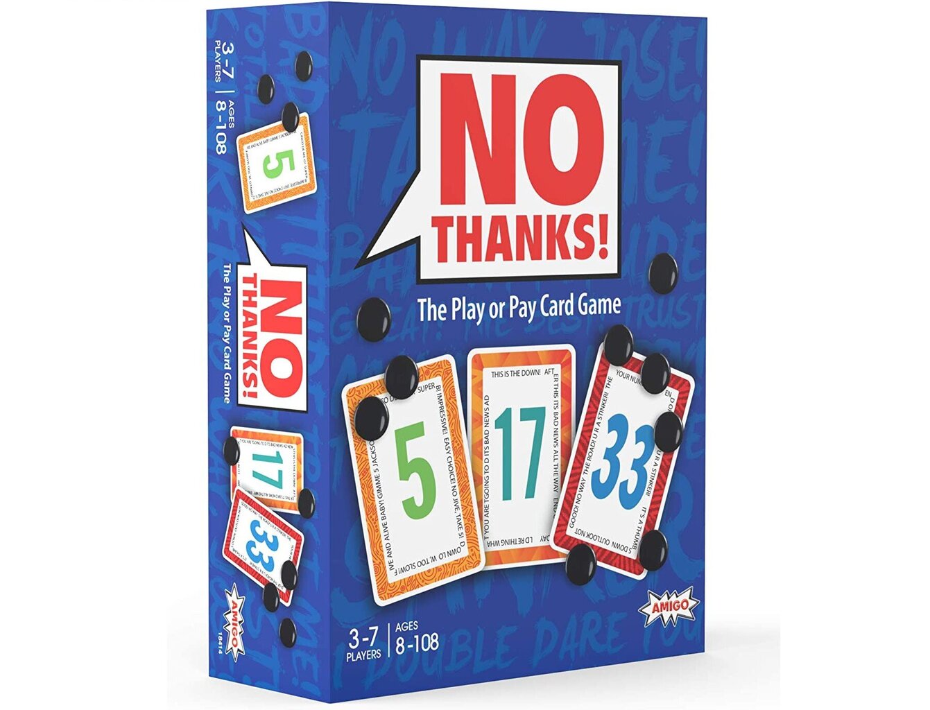 Stalo žaidimas No Thanks!, EN kaina ir informacija | Stalo žaidimai, galvosūkiai | pigu.lt
