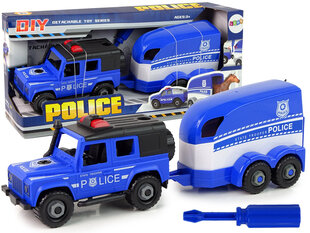 Policijos visureigis su priedais LeanToys kaina ir informacija | Žaislai berniukams | pigu.lt