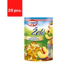 Persikų želė Dr.Oetker, 77 g x 20 vnt. kaina ir informacija | Priedai maistui ruošti | pigu.lt