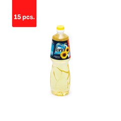 Saulėgrąžų aliejus Floriol, 1 l x 15 vnt. kaina ir informacija | Aliejus, actas | pigu.lt