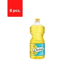 Saulėgrąžų aliejus Oleina, 2 l x 6 vnt. kaina ir informacija | Aliejus, actas | pigu.lt