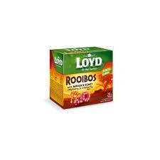 Loyd žolelių ir vaisių raudonoji arbata, medaus, aviečių, spanguolių skonio, 20 x 1.7g x 5 pak. цена и информация | Arbata | pigu.lt