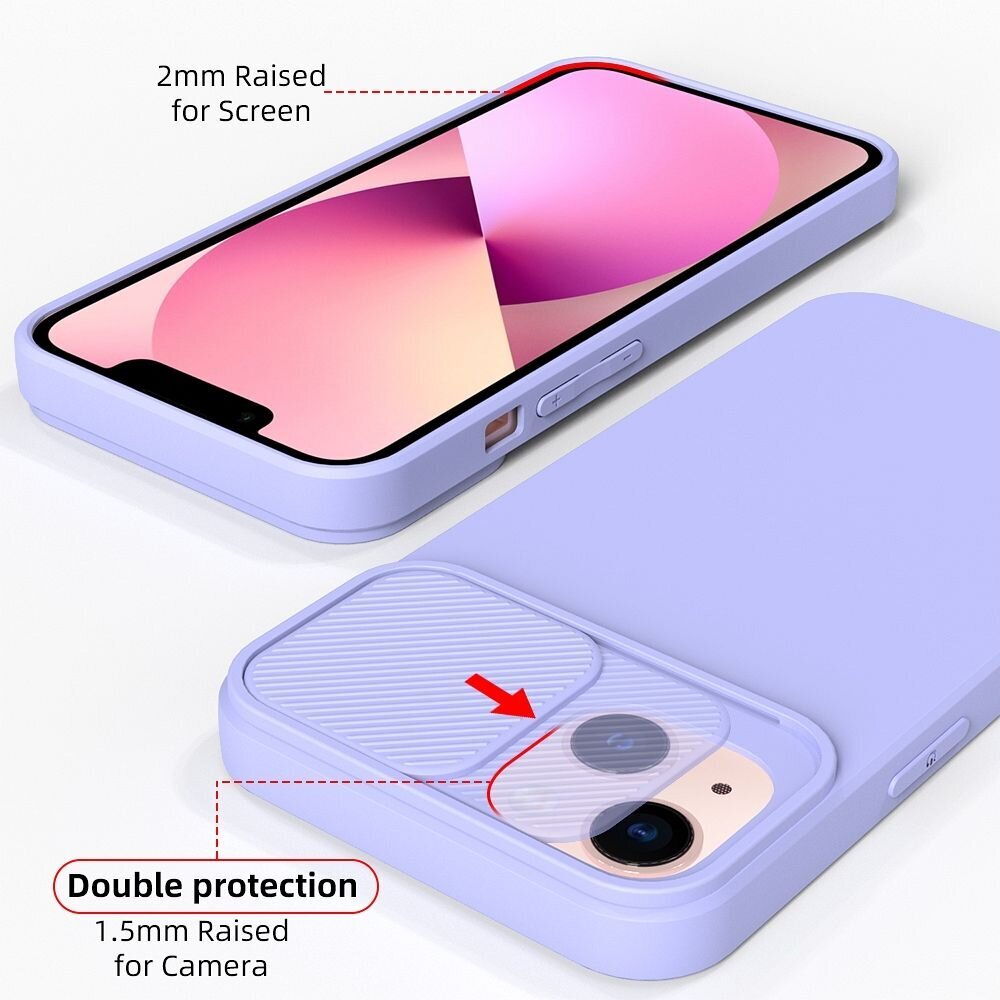 Slide skirtas iPhone 11 Pro Max, violetinis kaina ir informacija | Telefono dėklai | pigu.lt