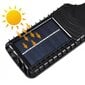 LED jutiklinis lauko šviestuvas jx-616b su saulės baterija, juodas kaina ir informacija | Lauko šviestuvai | pigu.lt