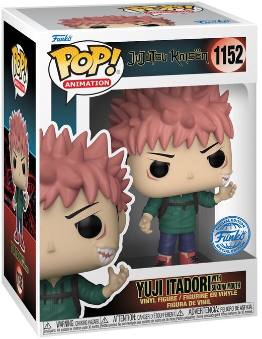 Статуэтки Фигурка Funko POP! Jujutsu Kaisen Yuji Itadori цена