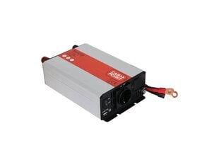 Преобразователь напряжения инвертор 1000W/2000W 12V - 230V CARPOINT 0510353 цена и информация | Преобразователи напряжения | pigu.lt