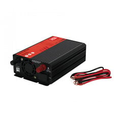 Преобразователь напряжения инвертор 500W/1000W Pure Sine 12V - 230V CARPOINT 0510364 цена и информация | Преобразователи напряжения | pigu.lt