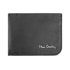 Vyriška odinė piniginė Pierre Cardin, juoda цена и информация | Мужские кошельки | pigu.lt