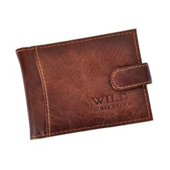 Kortelių dėklas vyrams Wild, rudas kaina ir informacija | Vyriškos piniginės, kortelių dėklai | pigu.lt