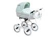 Scarlett universalus vežimėlis Baby Fashion 2in1, white-mint kaina ir informacija | Vežimėliai | pigu.lt