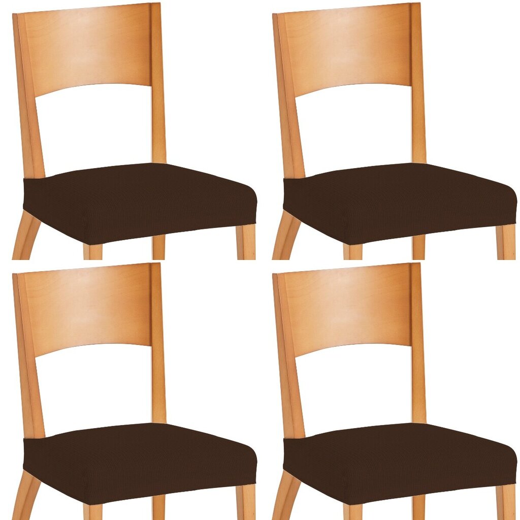 Belmarti Inca kėdžių sėdynių užvalkalai 4 vnt. kaina ir informacija | Baldų užvalkalai | pigu.lt