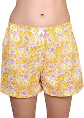 Пижамные женские шорты BADGER SMITH, желтые, 2 шт. цена и информация | Женские пижамы, ночнушки | pigu.lt