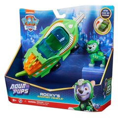 Transporto priemonė Paw Patrol (Šunyčiai Patruliai) Aqua Theamed Rocky 6066142, žalia kaina ir informacija | Paw Patrol Vaikams ir kūdikiams | pigu.lt