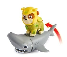 Figūrėlė Paw Patrol (Šunyčiai Patruliai) Aqua Hero Pups Rubble 6066146, geltona kaina ir informacija | Žaislai berniukams | pigu.lt