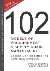 102 Models of Procurement and Supply Chain Management Revised edition kaina ir informacija | Ekonomikos knygos | pigu.lt