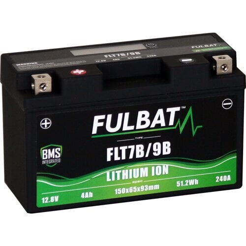 Akumuliatorius Fulbat FLT7B/9B, 51.2Wh 240 A EN 12V kaina ir informacija | Moto akumuliatoriai | pigu.lt
